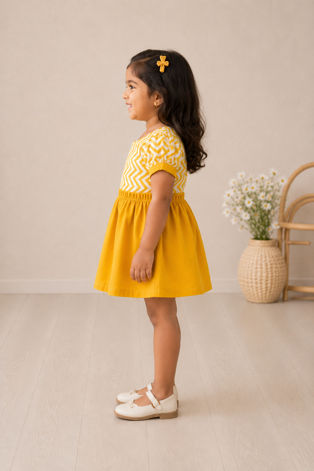 Sunshine Chevron Dress