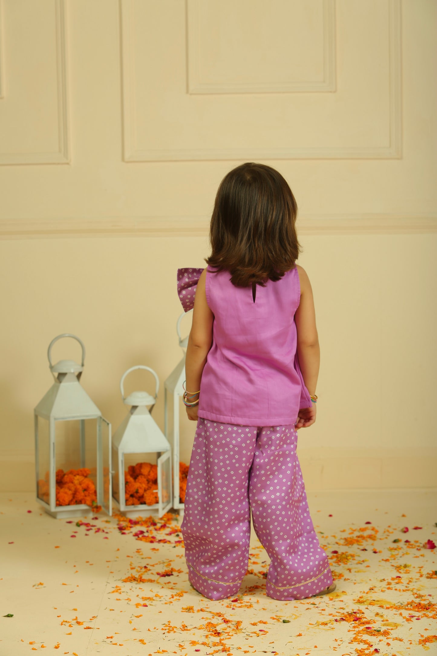 Bandhani top with pants