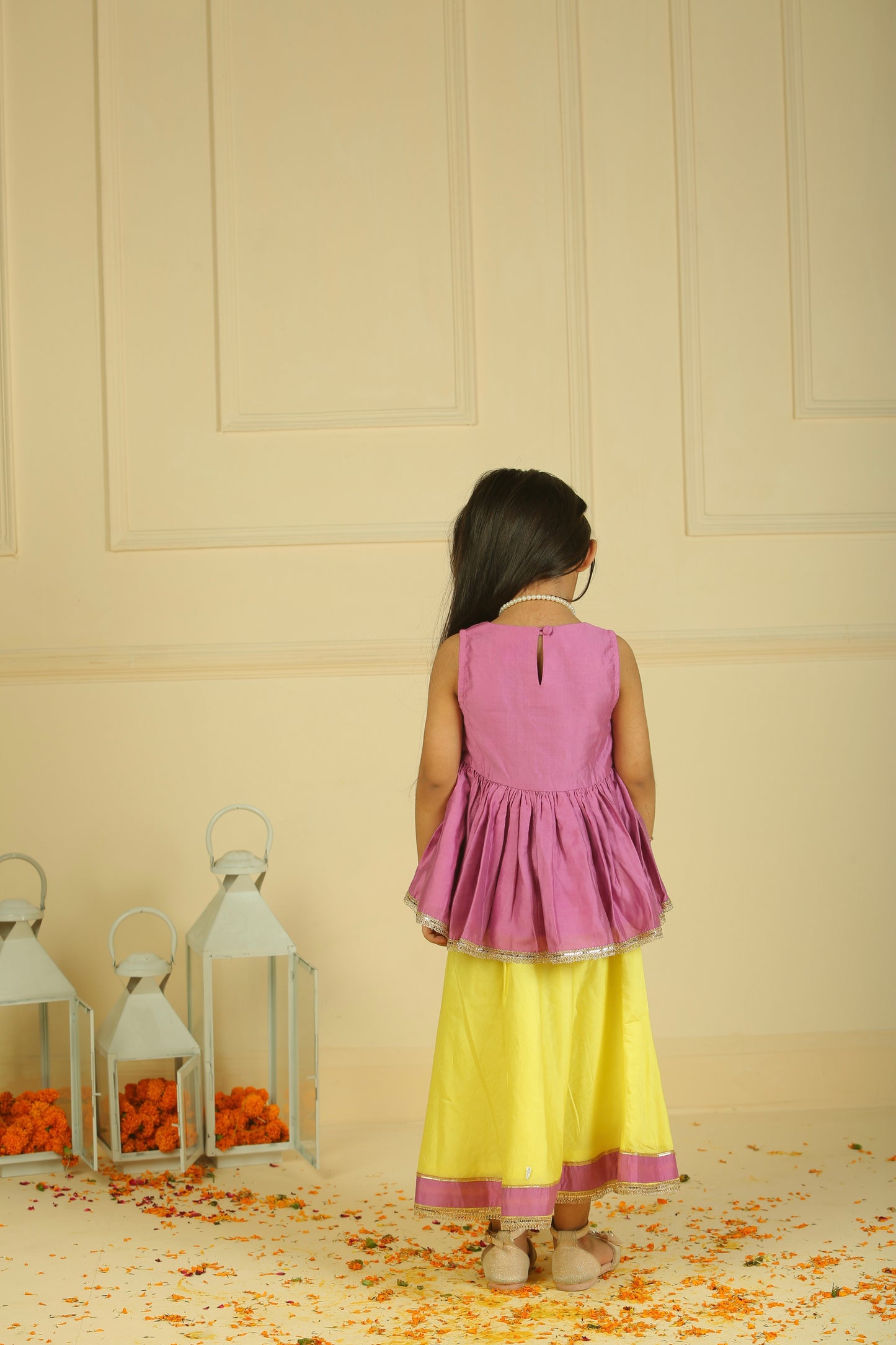 Peplum Top  and lehenga set