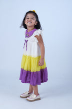 Chanderi 3 layer Dress
